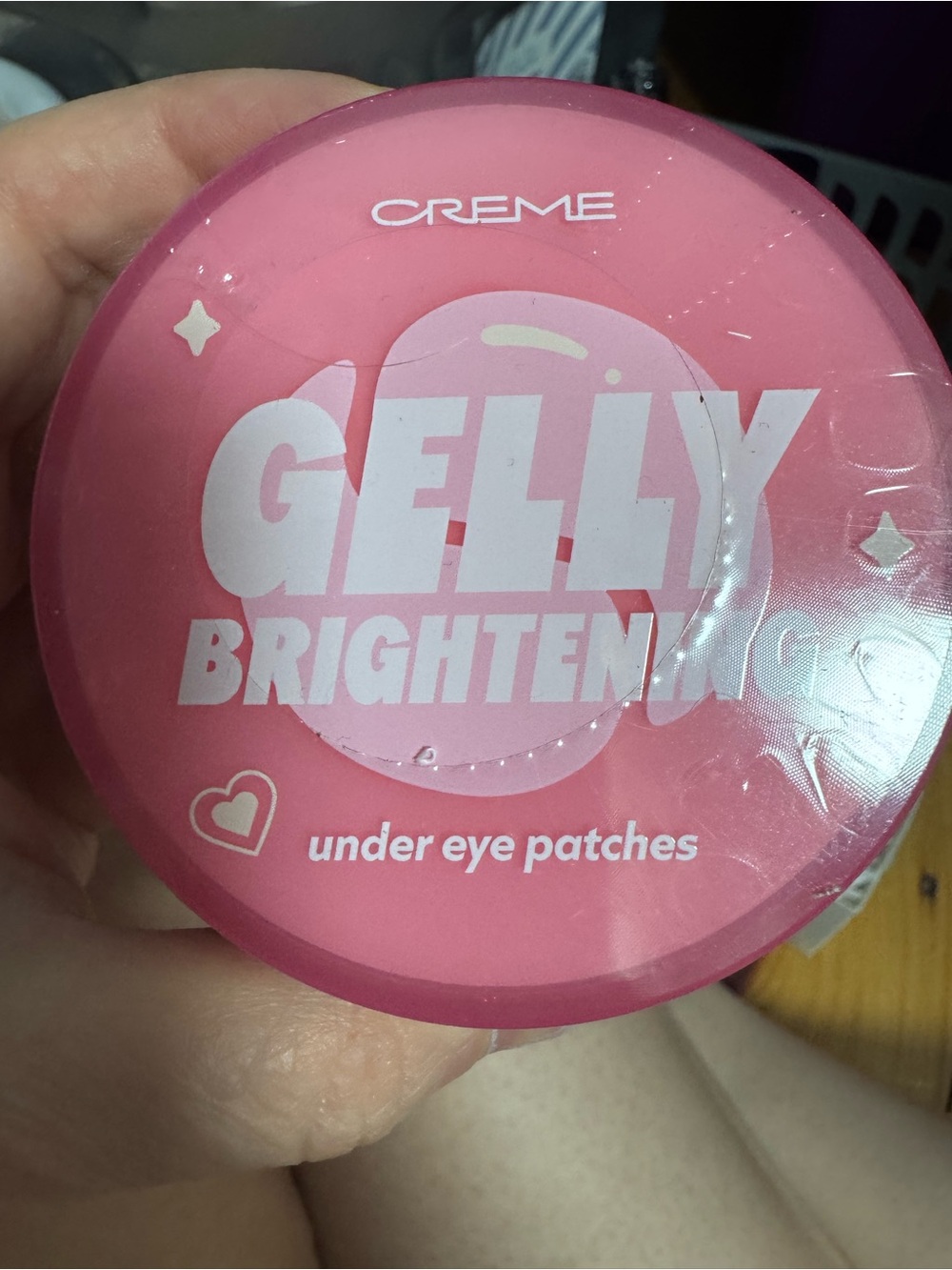 Creme Pink Gelly Brightening Under Eye Patches